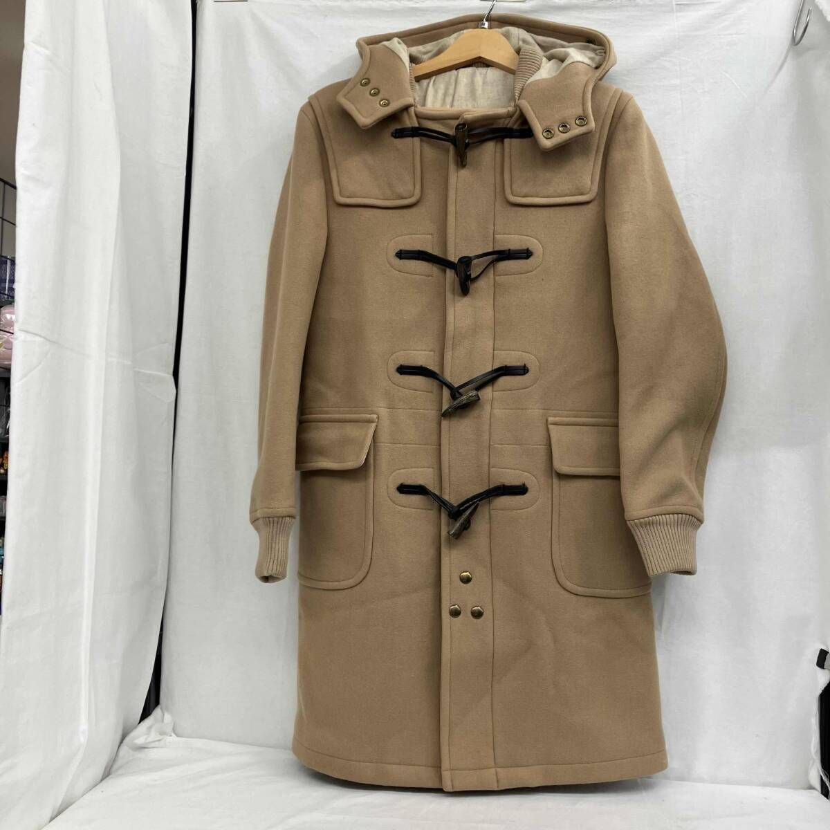 Scye サイ 5111 73509 ベージュ ダッフルコ ト サイズM