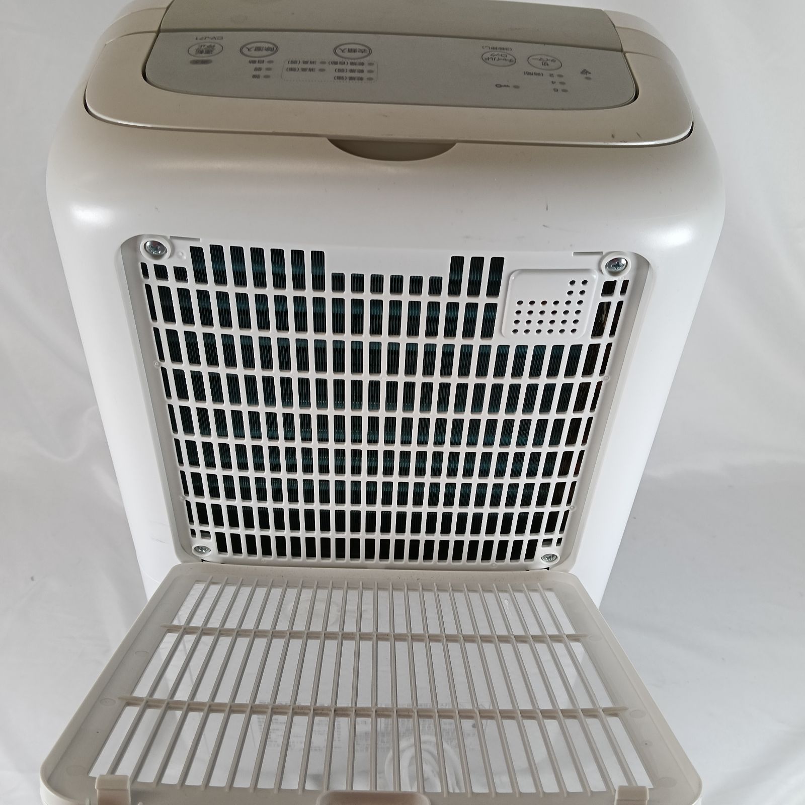 未使保管用 SHARP シャープ 衣類乾燥除湿機 CV-J71-W プラズマ