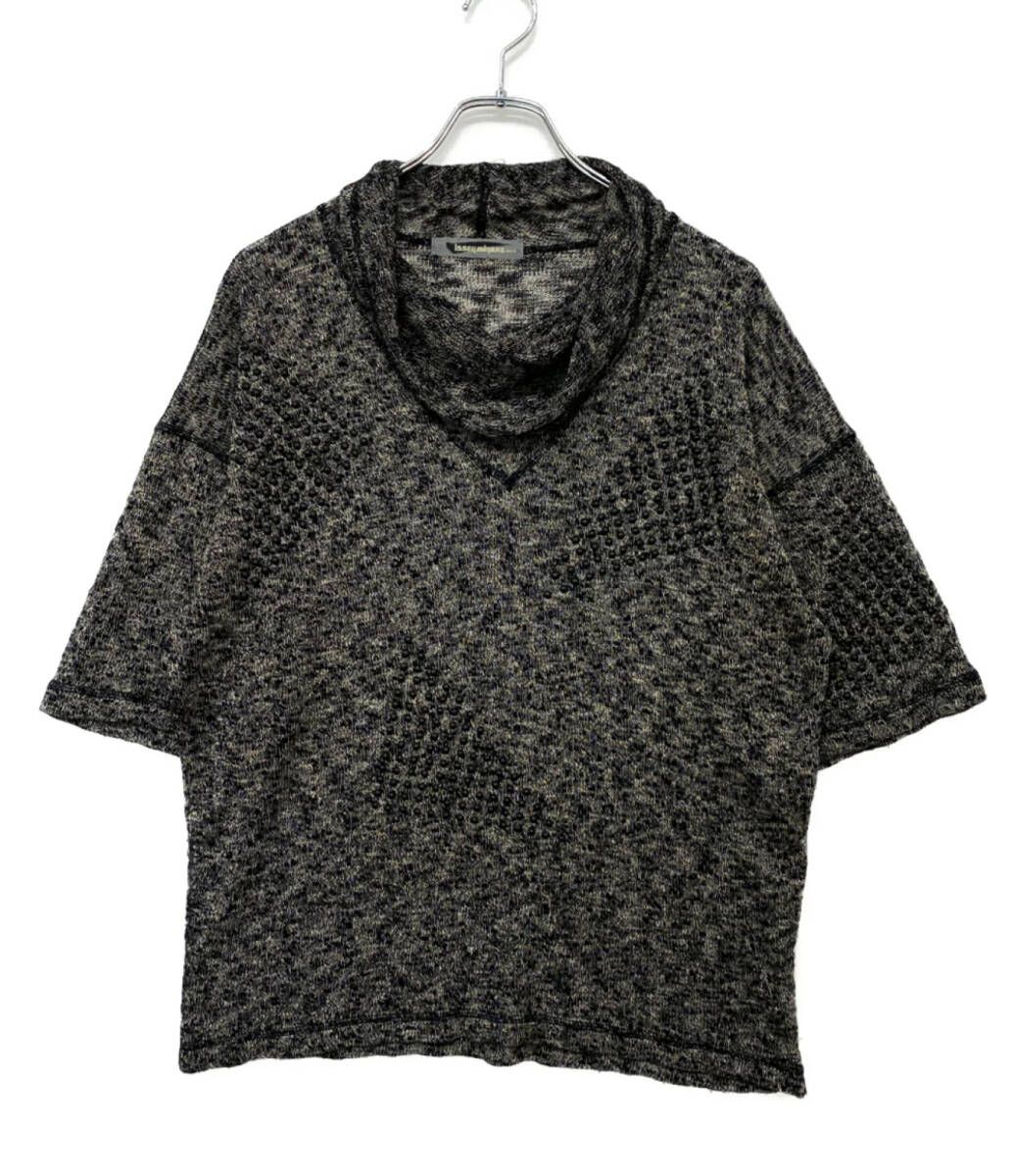 【me ISSEY MIYAKE／ミーイッセイミヤケ】半袖ニットプルオーバー　軽 me ISSEY MIYAKE／ミーイッセイミヤケ】半袖ニットプルオーバー 軽 me