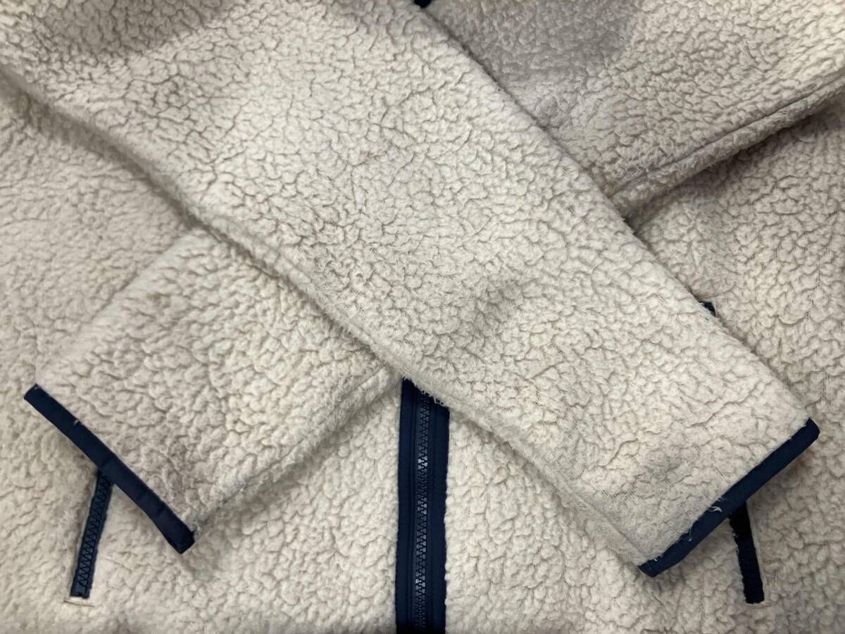 patagonia パタゴニア メンズ フリース RETRO PILE JACKET ベージュ ポリエステル 袖汚れ スリランカ製 サイズM その他 小物 メンズ