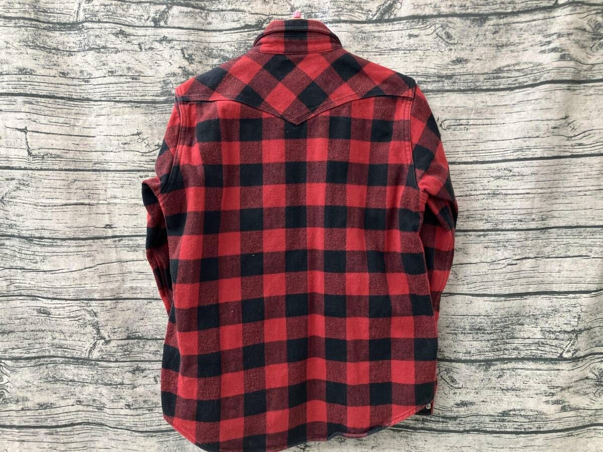 IRON HEART ネルシャツ ウエスタンシャツ チェック柄 Mサイズ