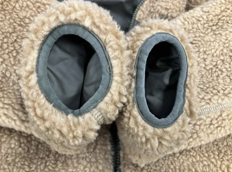 リバーシブル カーキ