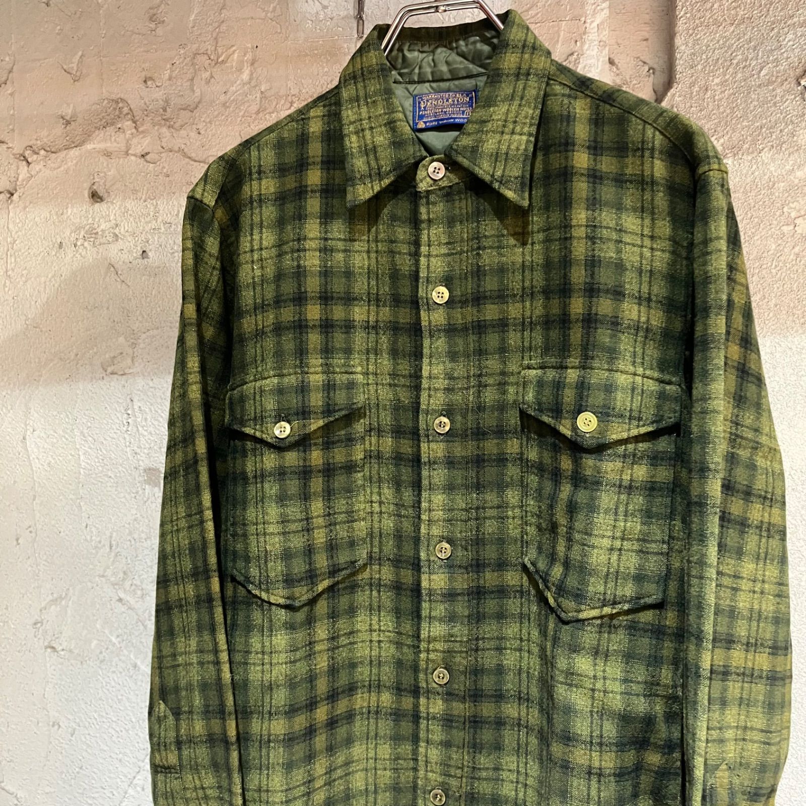 60s～ PENDLETON / ペンドルトン ウールシャツ サイズ15 - メルカリ