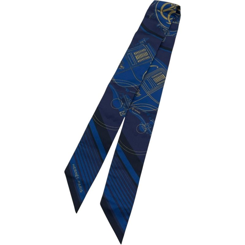 エルメス HERMES ツイリー EX LIBRIS シルク レディース スカーフ