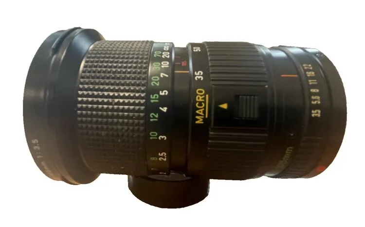 CANON NEW FD 35-105 F/3.5 ブラック マニュアルレンズ 動作確認済み