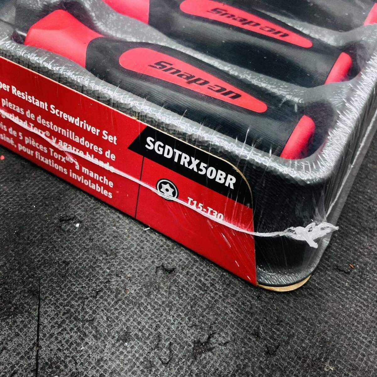 スナップオン Snap-on 5 pc TORXInstinct ソフトグリップドライバーセット いじり止めトルクス T 15-T 30