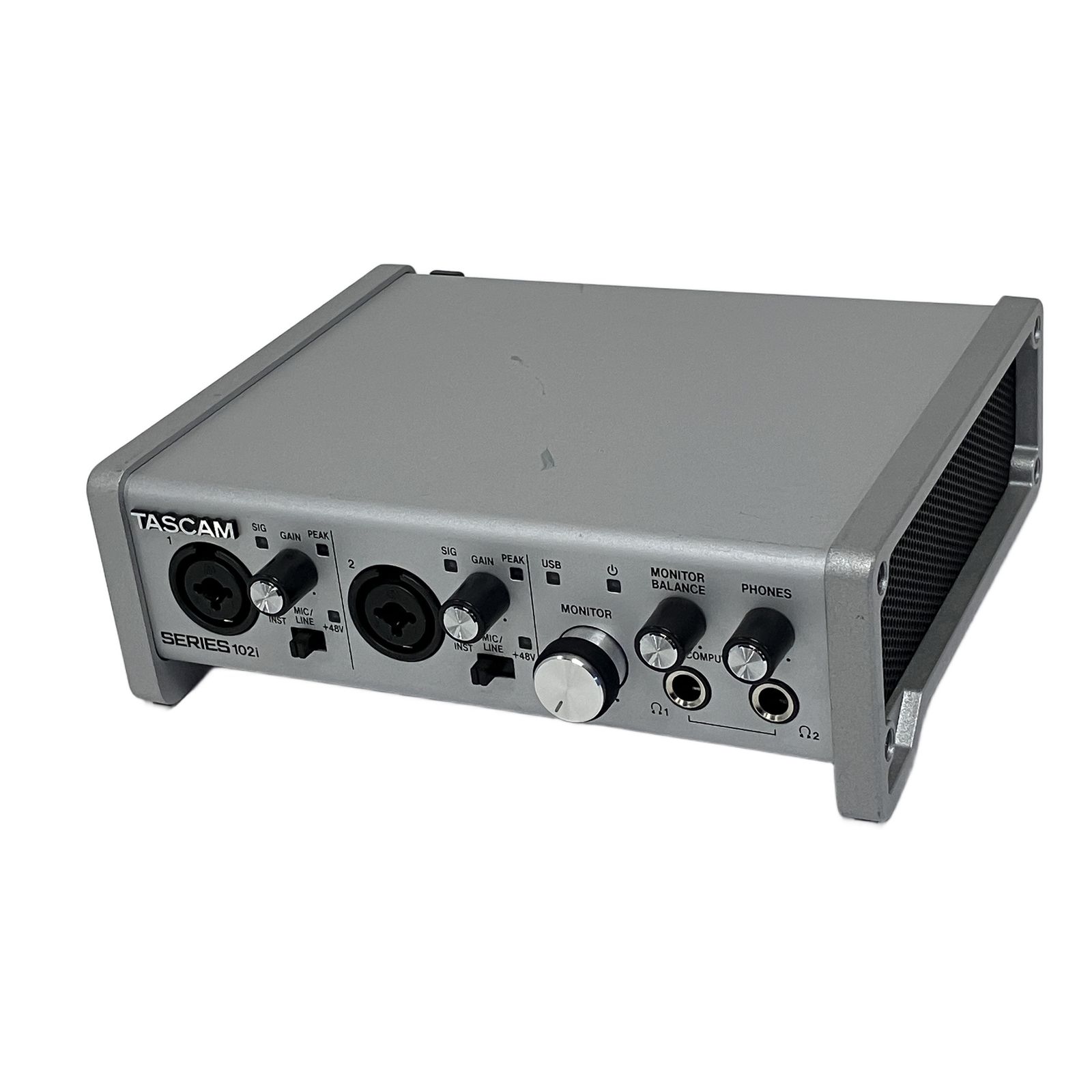 TASCAM SERIES 102 i 10 IN 2 OUT MIDI オーディオインターフェース 音楽制作 DTM