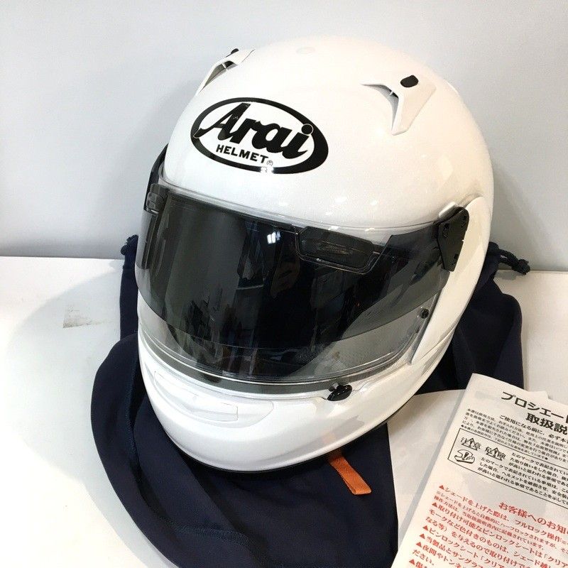 Arai アライ ASTRO PRO SHADE フルフェイスヘルメット 除菌消臭済 L