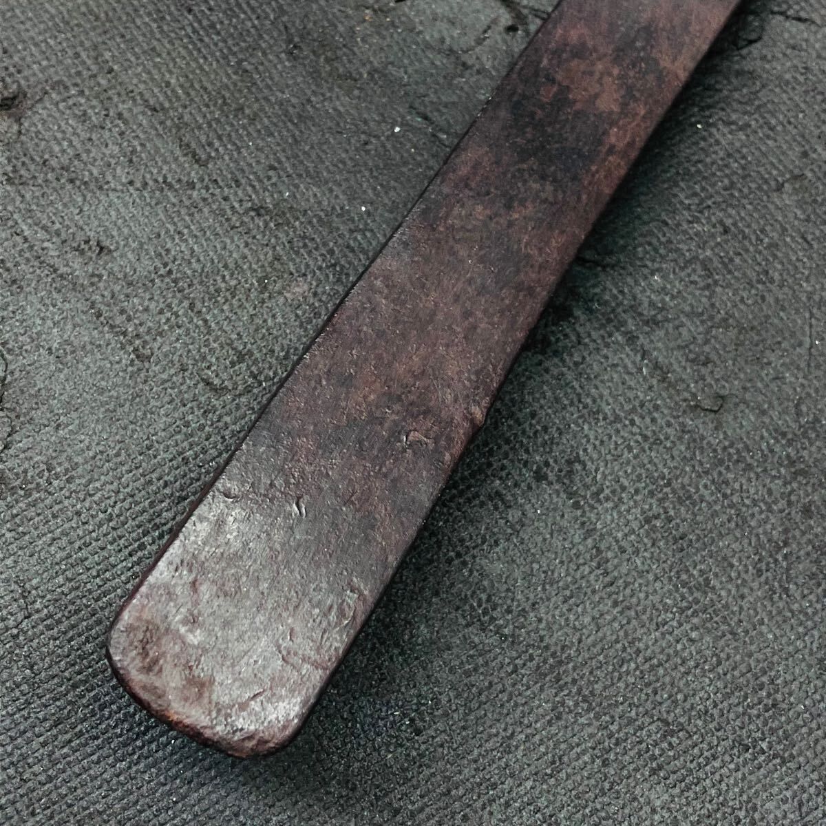  品 かじ寅 バール 解体バール 全長約840 mm バール てこ ハンマー てこ 打刻