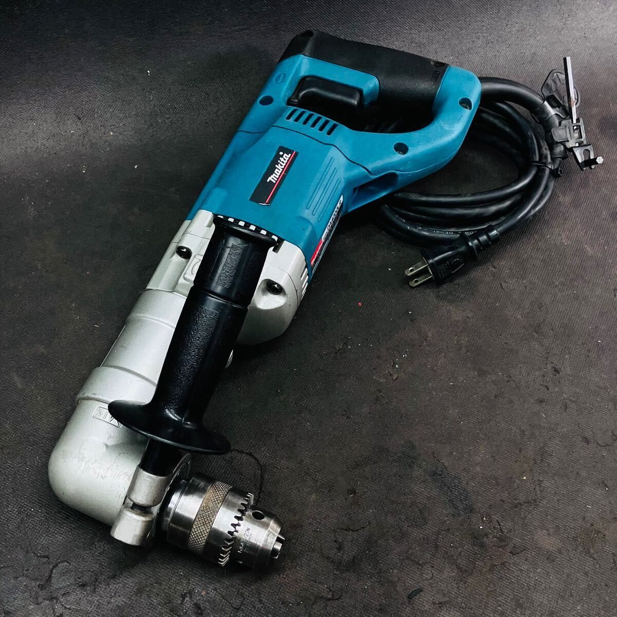 程度良好 マキタ makita 13 mm アングルドリル ハンドル付