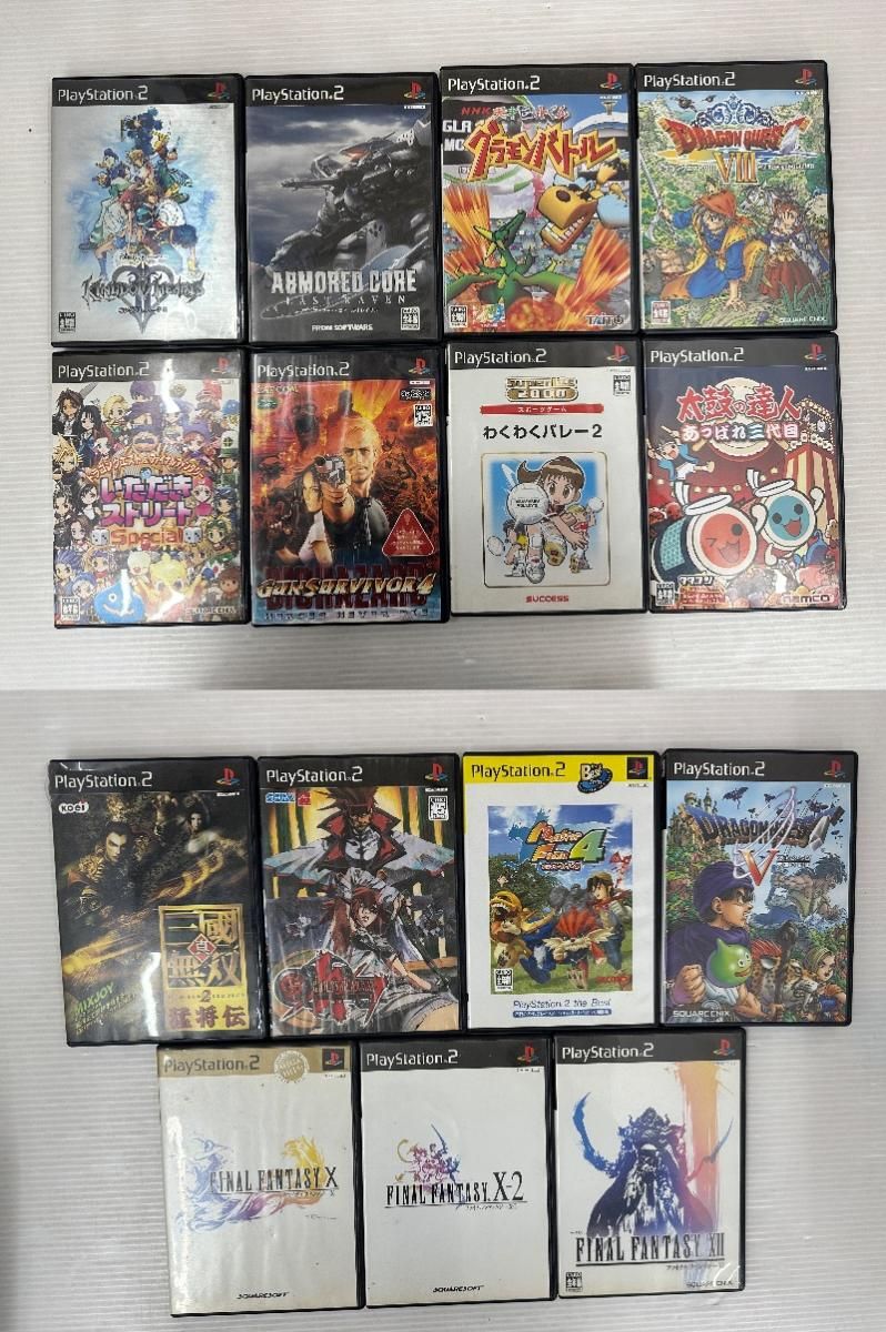  playstation プレイステーション ソフトまとめ PS 2 3 4 計32本 2512061 ソフト プレイステーション2(PS2)