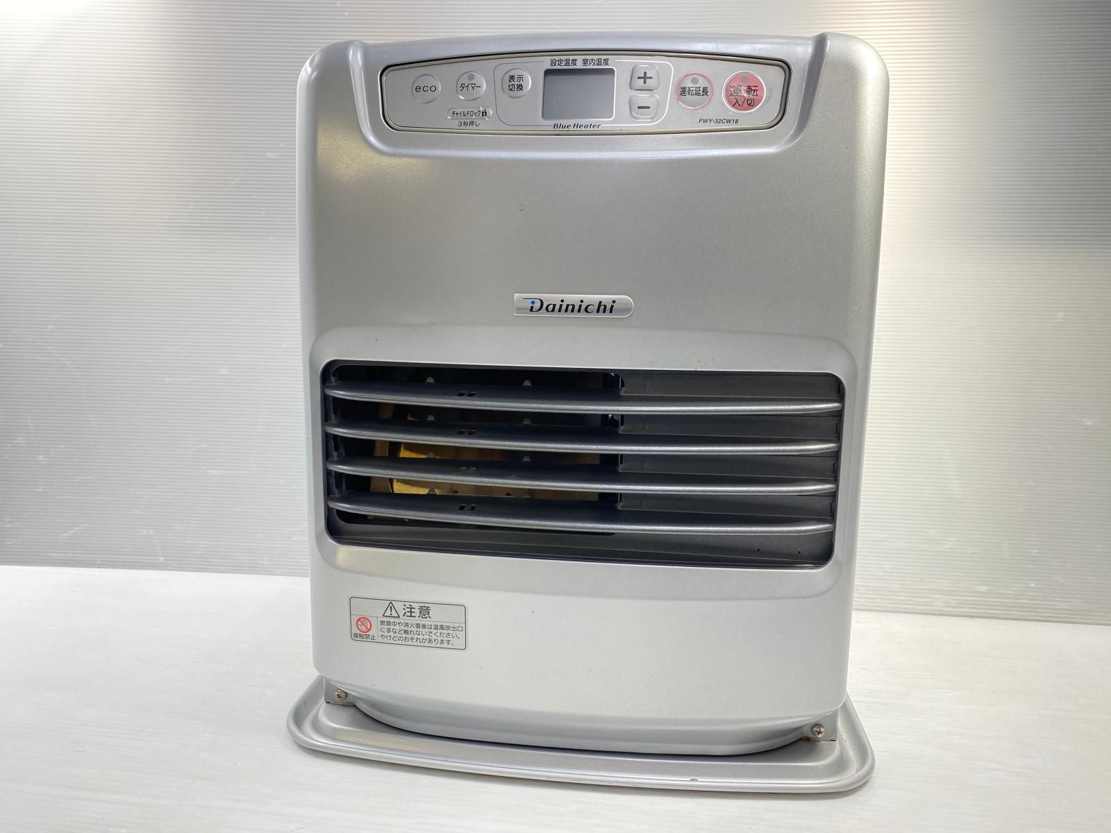 品 ダイニチ 石油ファンヒーター ブルーヒーター FWY 32 CW 18 木造9畳 コンクリート12畳 YR 19606