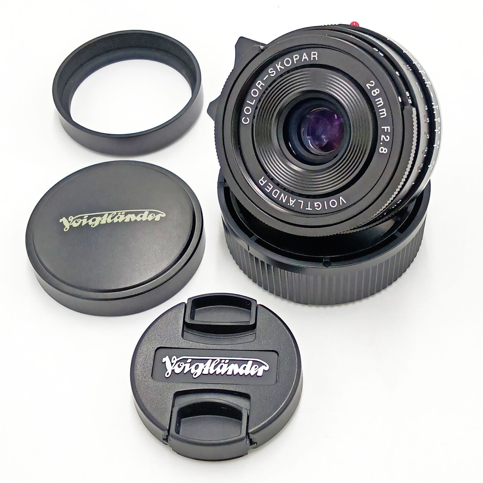 Voigtlander COLOR SKOPAR 28 mm F 2 8 Aspherical Type II VM ブラック Serial 広角レンズ