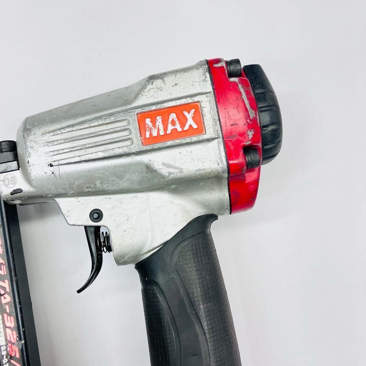 動作良好 MAX マックス 常圧 4 mm エアタッカー TA-325 J