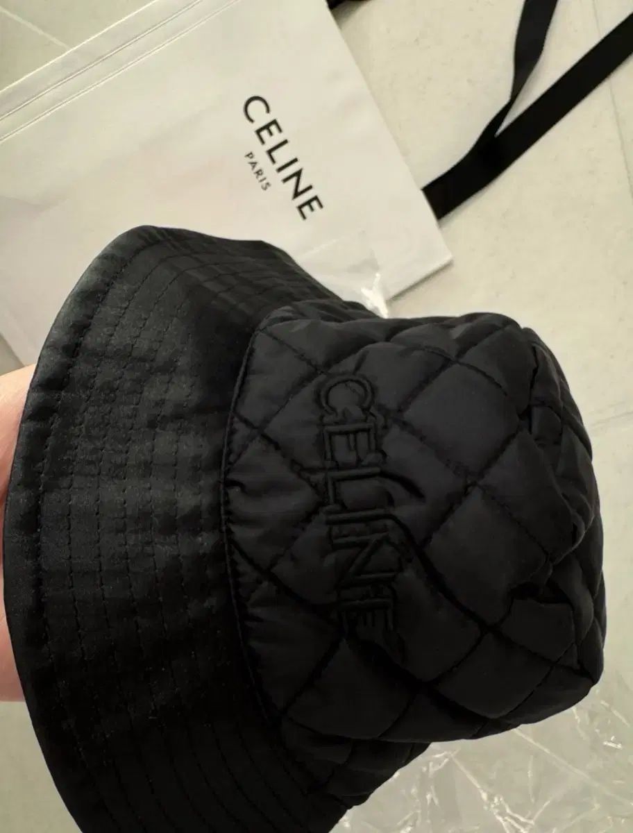 Celine セリーヌ バケットハット 帽子 オールブラック バケットハット ハット 帽子