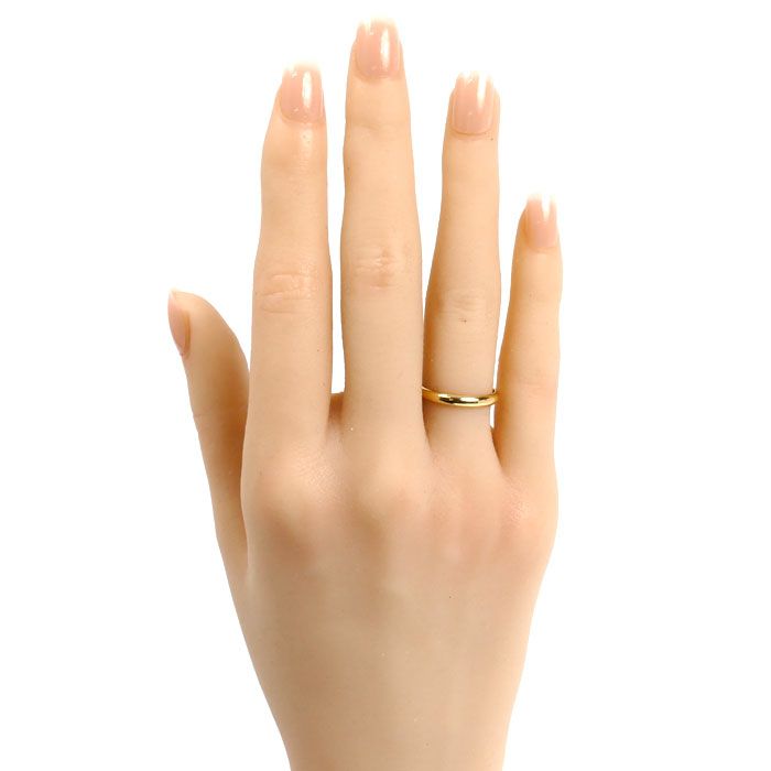 CARTIER カルティエ K 18 YG イエローゴールド 1895 ウェディング リング 指輪 10号 50 2 g レディース その他 アクセサリー レディース