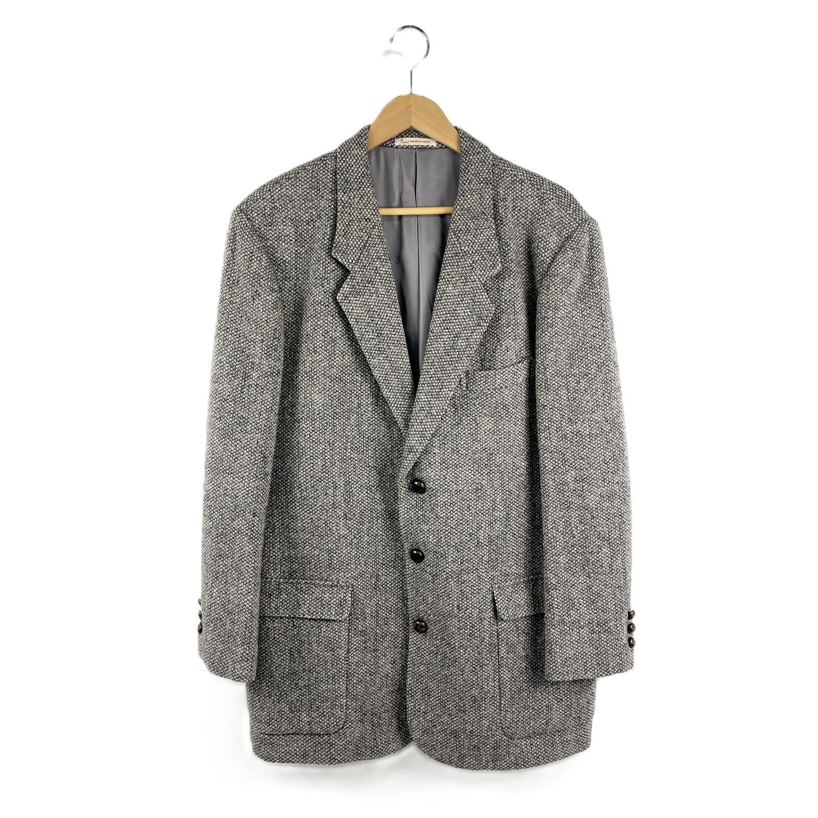PAPAS HARRIS TWEED パパス ハリスツイード D0454FJ 3B テーラード 