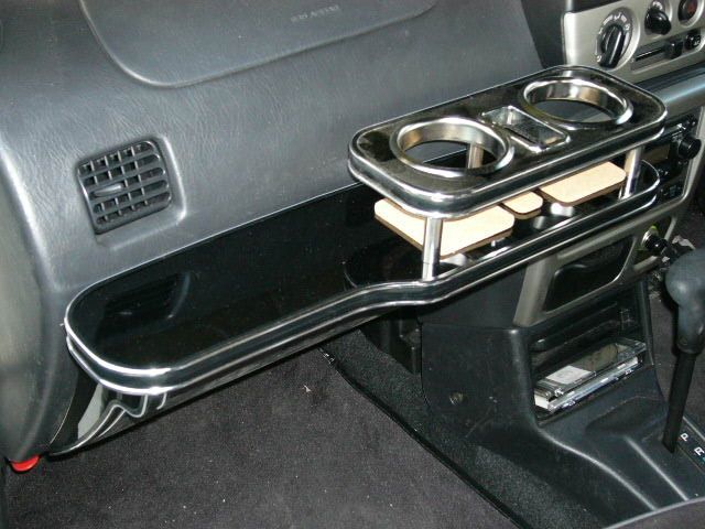 ミラジーノ前期 フロントテーブル ブラック BKｘシルバー