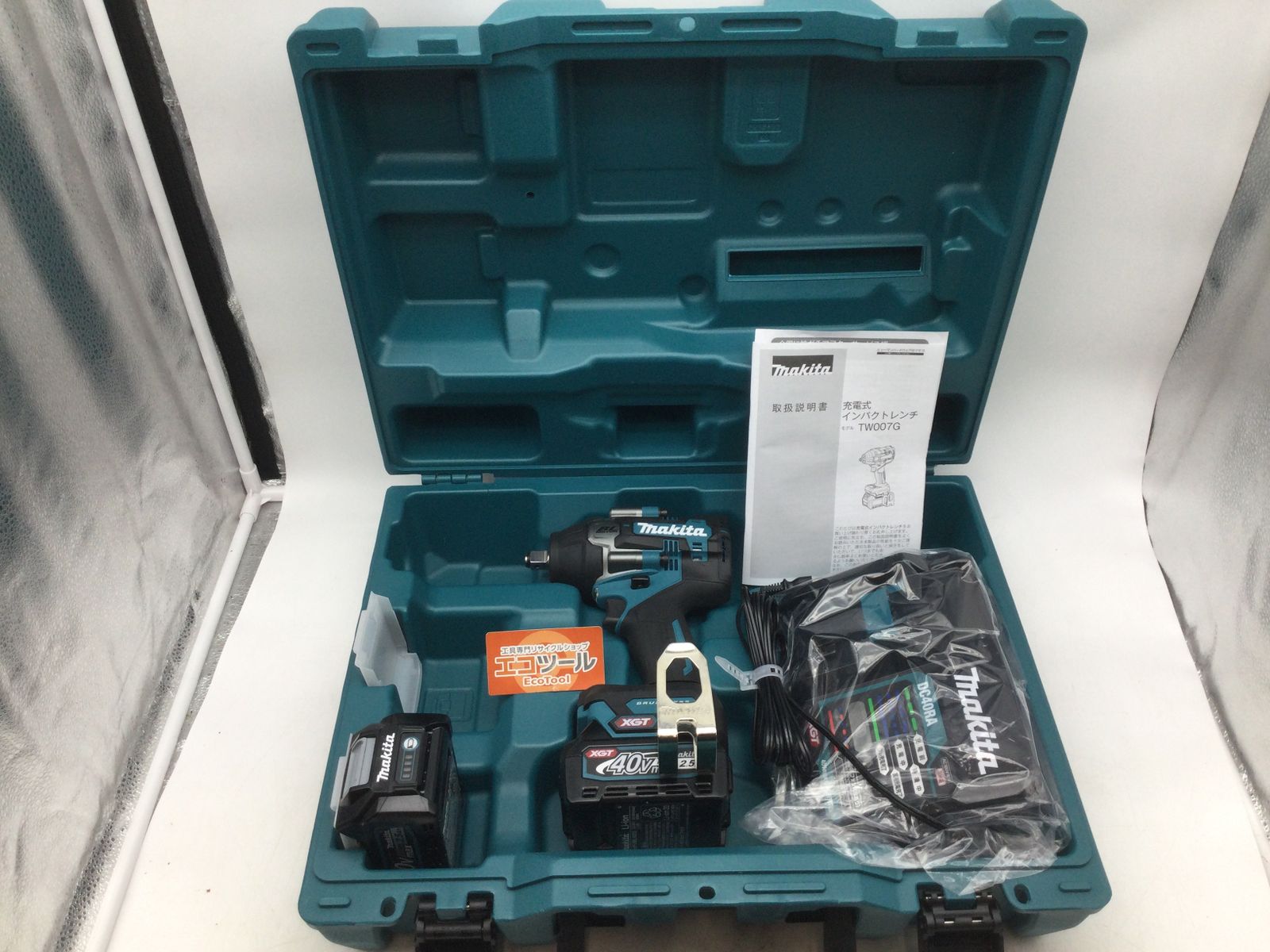 Makita マキタ 40 Vmax充電式インパクトレンチ エコツール小牧ｲﾝﾀｰ店 M 02