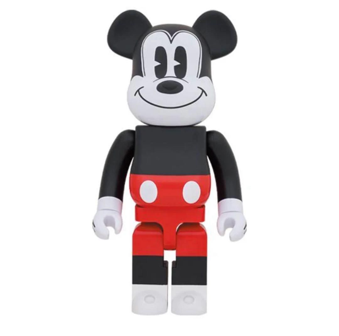 BE RBRICK ミッキーマウス 100％ 400％ RED WHITE Ver