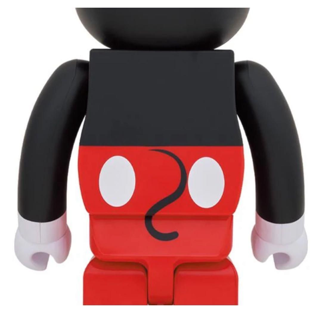  BE RBRICK ミッキーマウス 100％ 400％ RED WHITE Ver キューブリック ベアブリック フィギュア