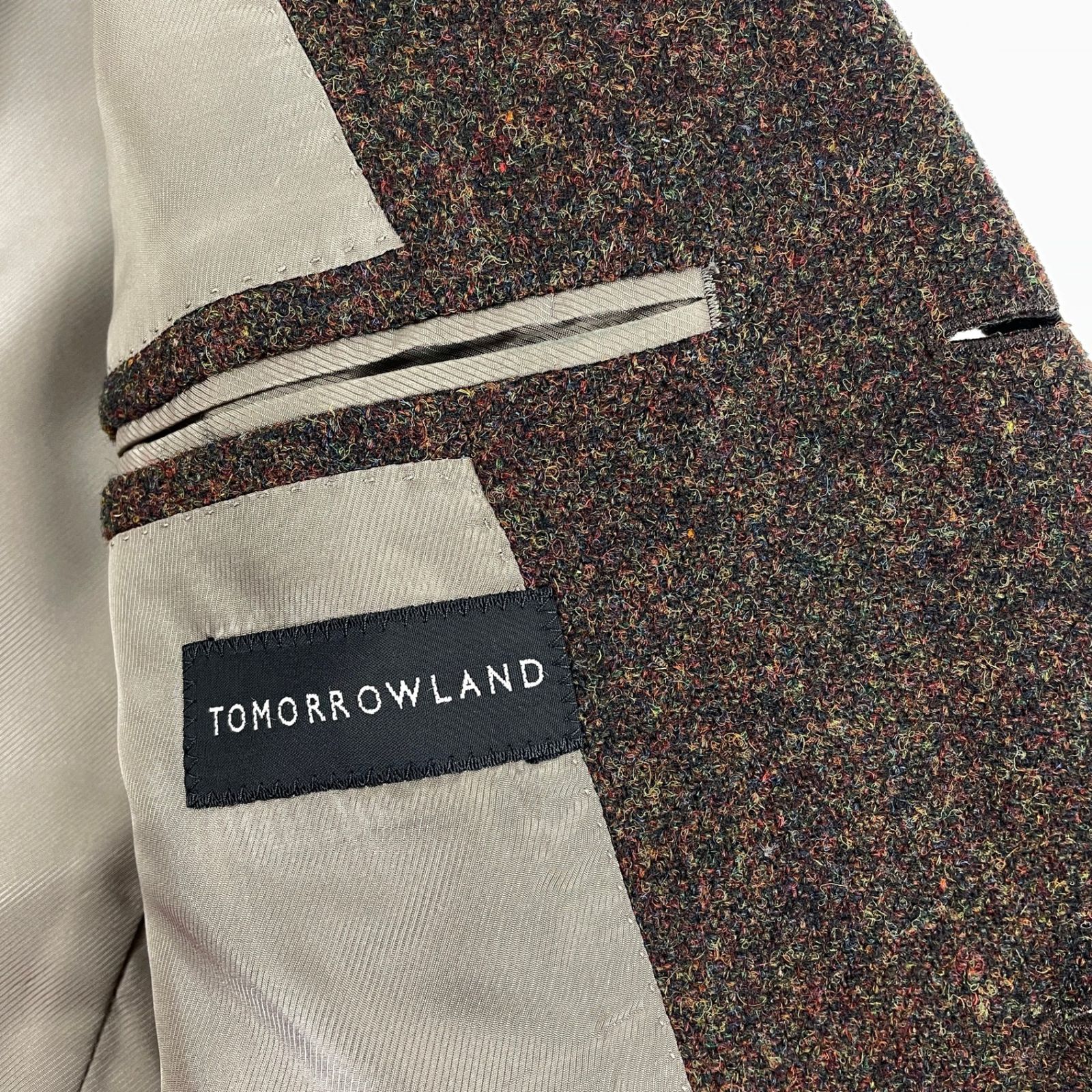 TOMORROWLAND HARRIS TWEED トゥモローランド ハリスツイード 2B 