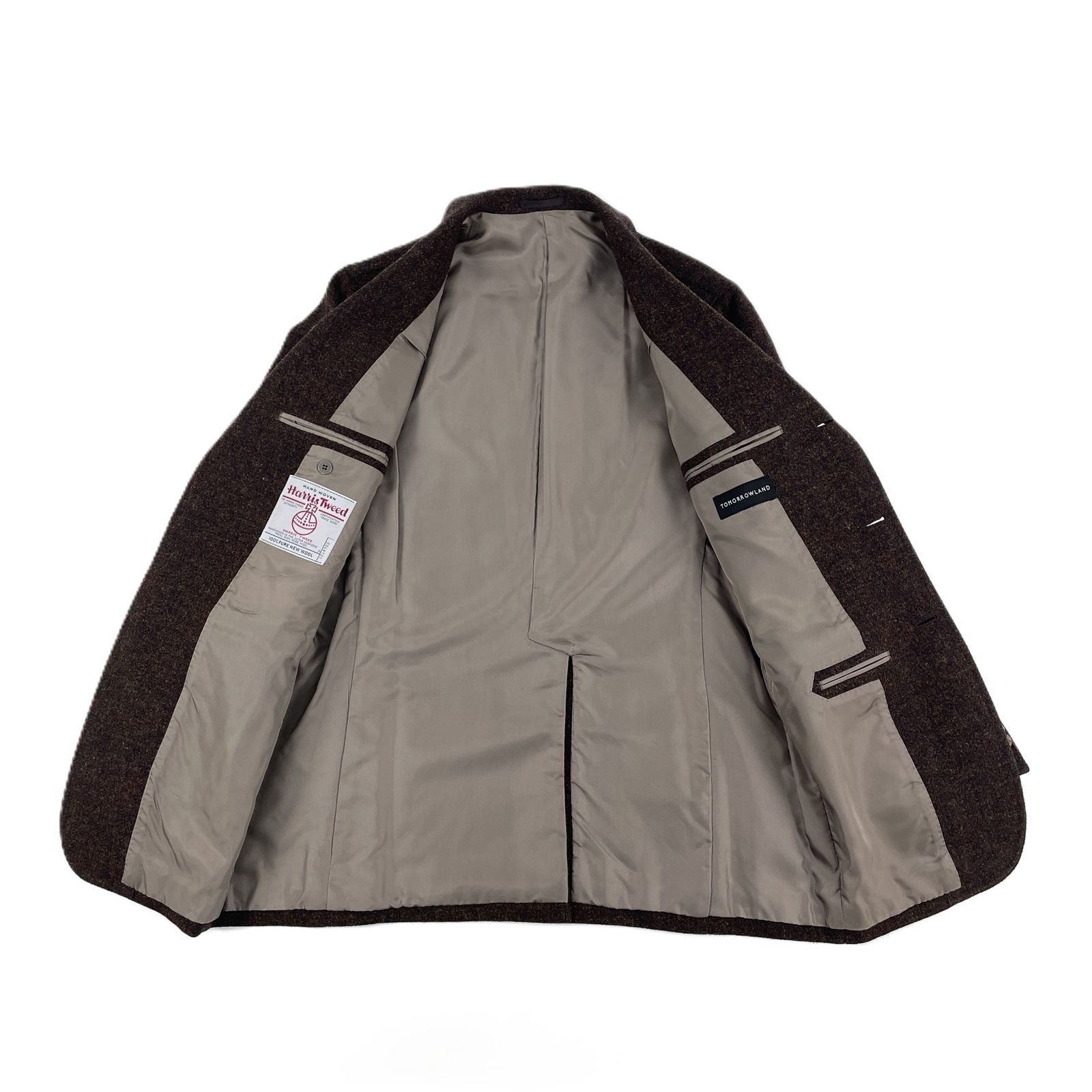 TOMORROWLAND HARRIS TWEED トゥモローランド ハリスツイード 2B