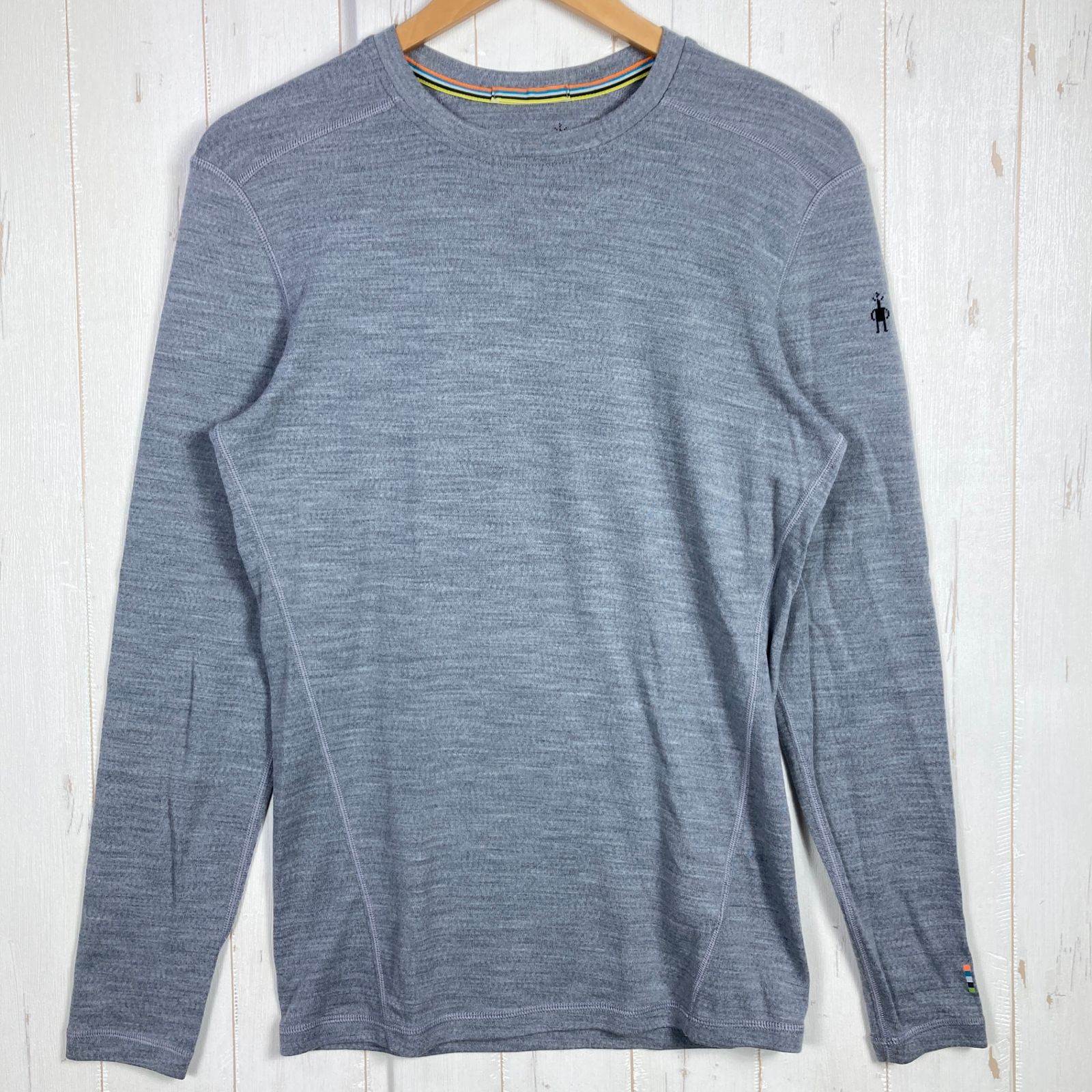 Men s グレー系 Smartwool スマートウール クラシック サーマル メリノ ベースレイヤー クルー 250 Classic Thermal Merino Base Layer Crew メリノウール ウェ