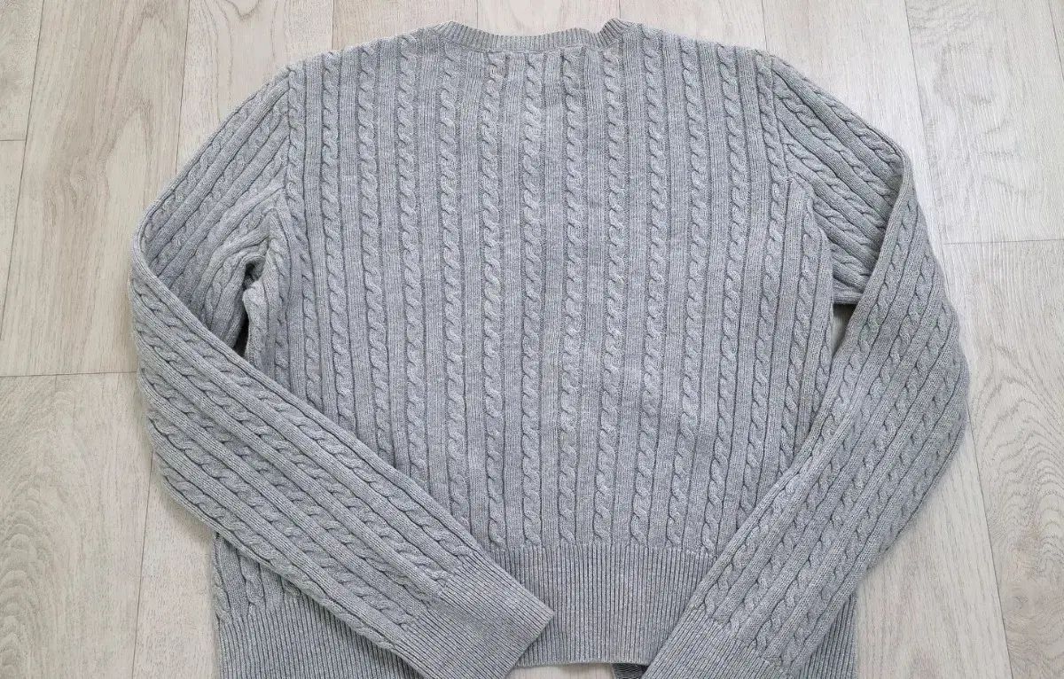 ポロラルフローレン キッズ ケーブル ニットカーディガン M 8-10