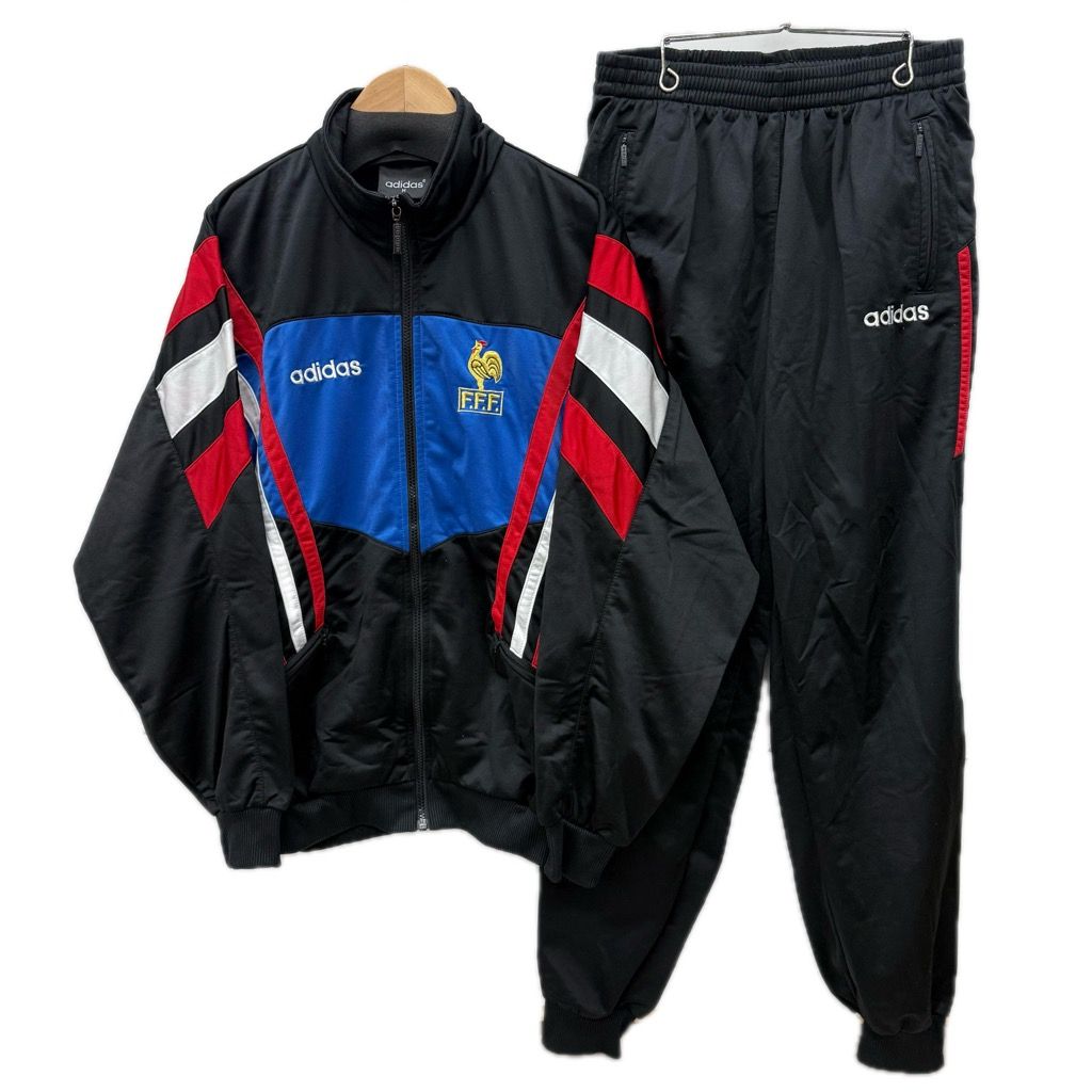 90s adidas サッカー フランス代表 トレーニングウェア セットアップ