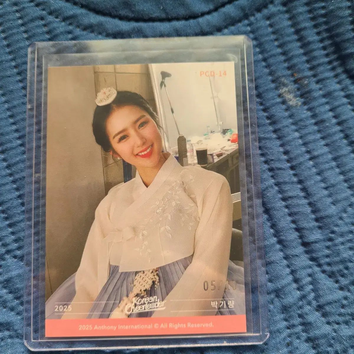 パク チリョン チアリーダー 10 私服 サイン入り オート