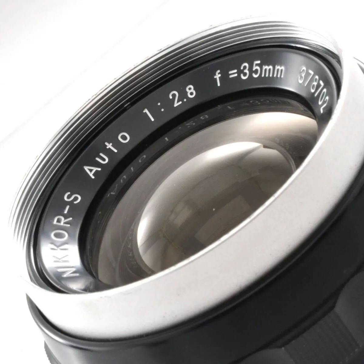 ニコン】Nikon Nikkor-S Auto 35mm F2.8 単焦点広角レンズ #P144b