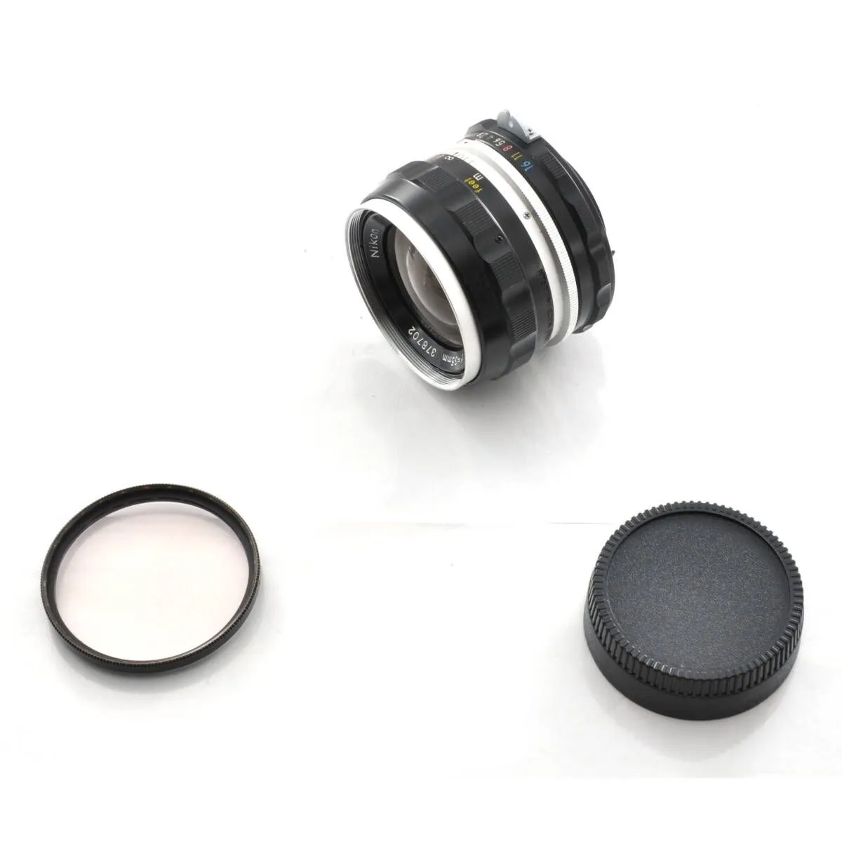 ニコン】Nikon Nikkor-S Auto 35mm F2.8 単焦点広角レンズ #P144b