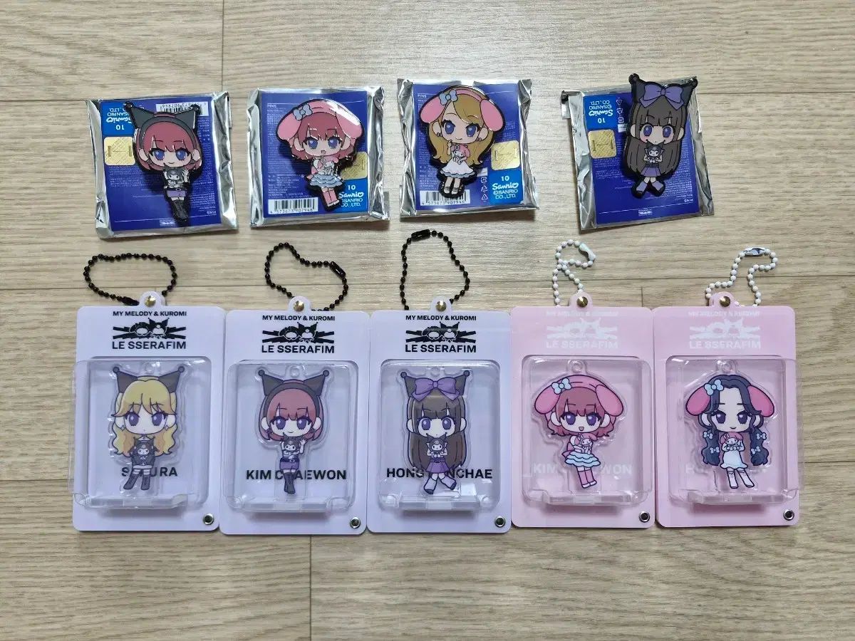 LE SSERAFIM ルセラフィム MY MELODY マイメロディ クロミ アクリル キーホルダー