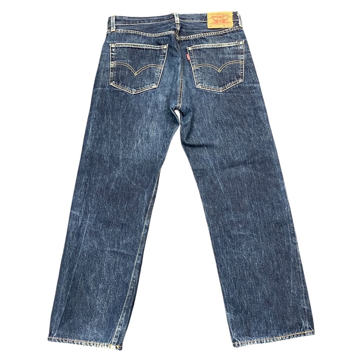 LEVI’S VINTAGE LVC 50155-0116 501 XX 刻印4420 リジッド ビンテージ復刻 W 35 L 36 ボタンフライ セルビッチ 赤耳