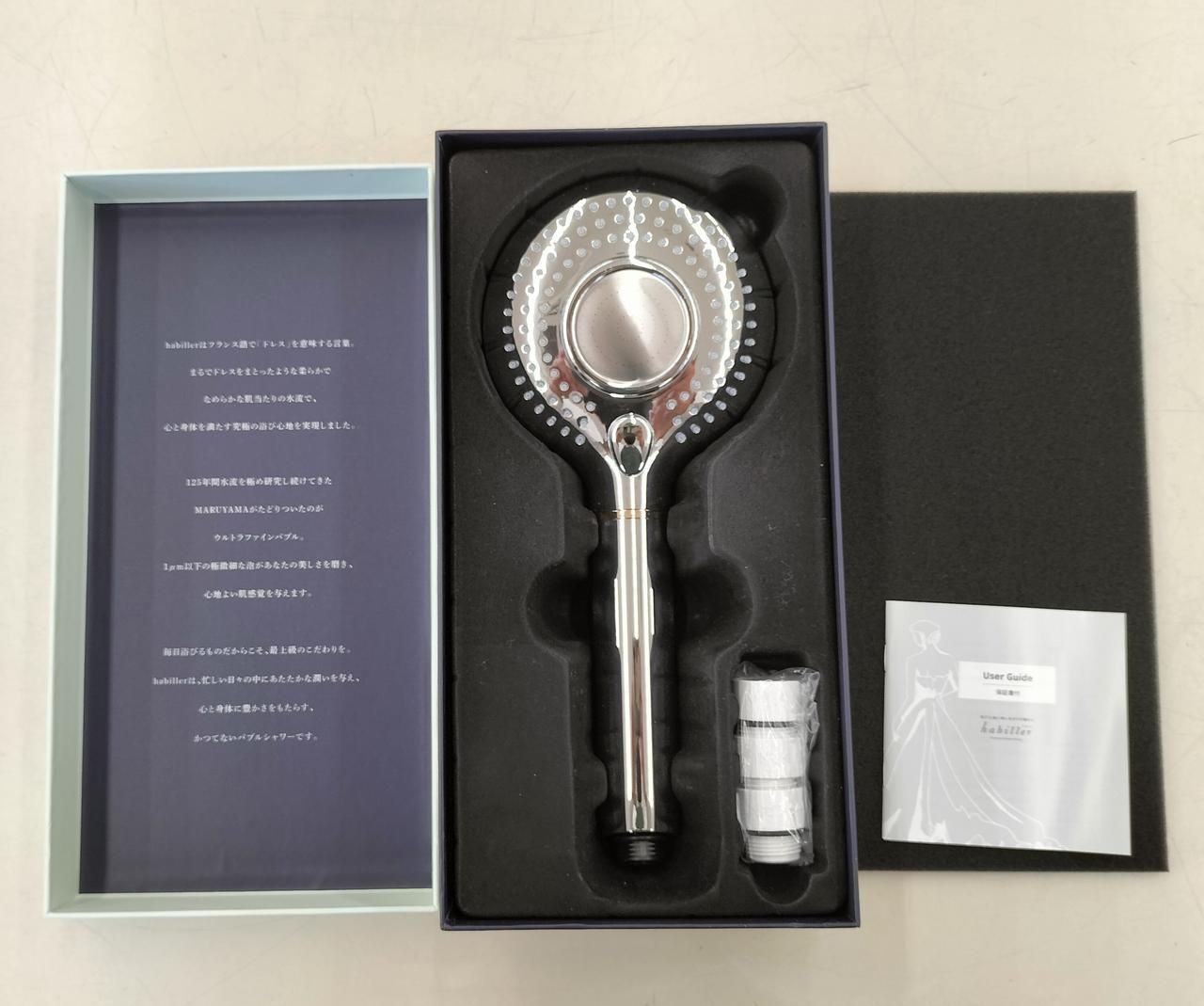 シャワーヘッド HABILLER アビリア Maruyama Seisakusho shower head Abilia