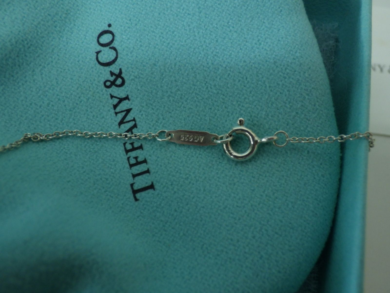 ベスト ティファニーTIFFANY&Co. 1837 サークル ネックレス SV925