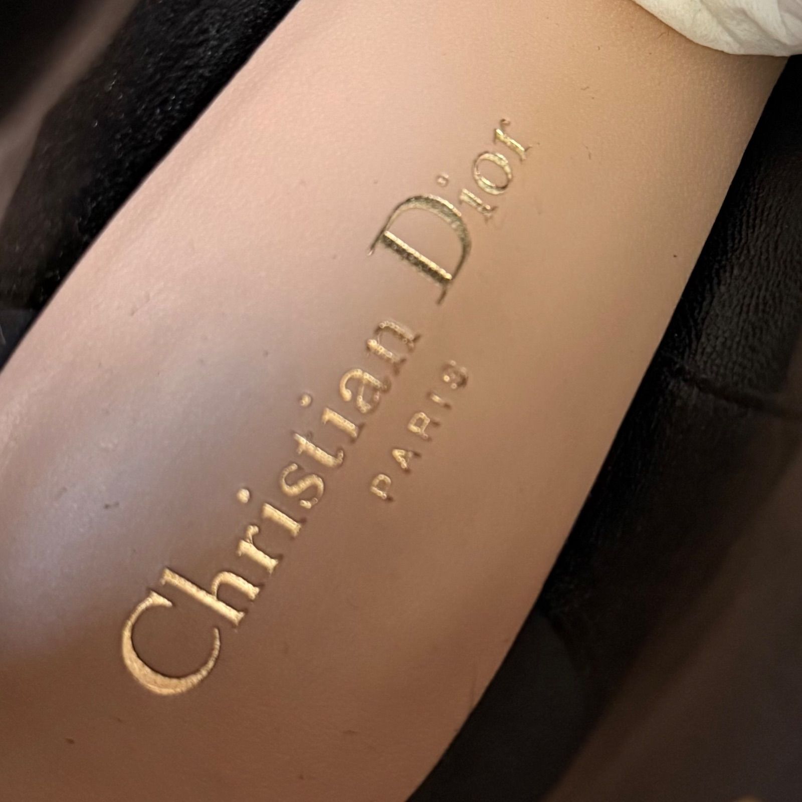 Christian Dior クリスチャンディオール ハートデザイン スエード