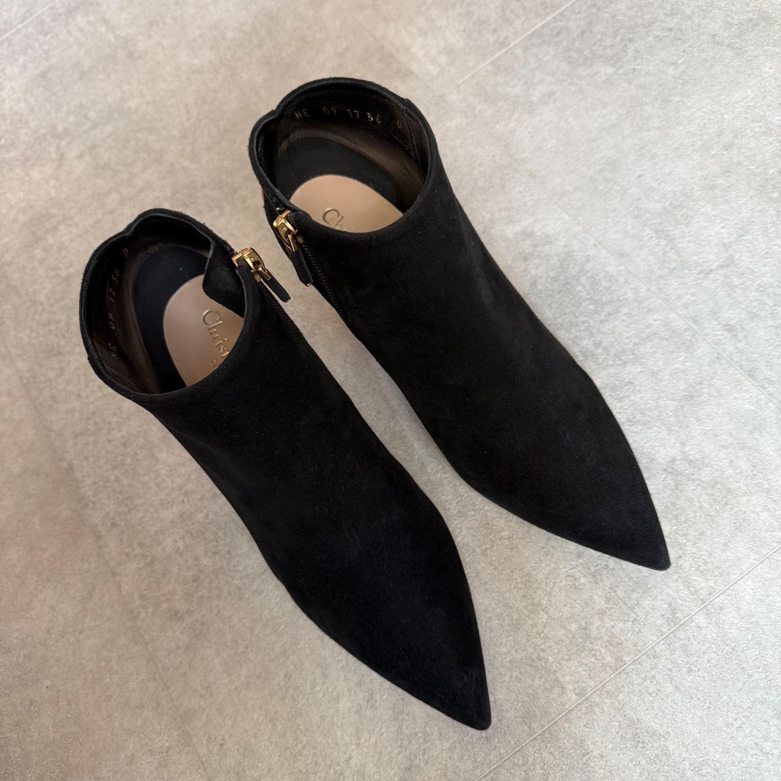 Christian Dior クリスチャンディオール ハートデザイン スエード