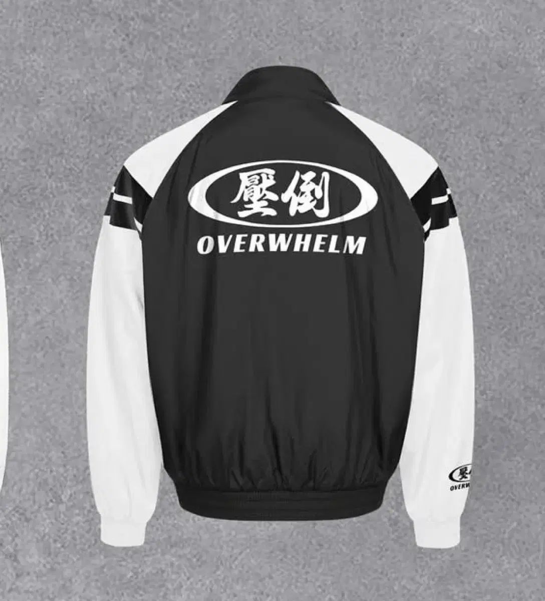 圧倒 ウィンドブレーカー 004 ブラック M DOM ALLRIGHT BORN TO WIN