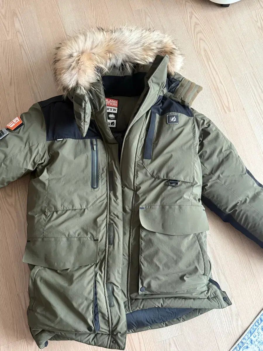 ラフマ グースダウン ウィンドストッパー パーカ