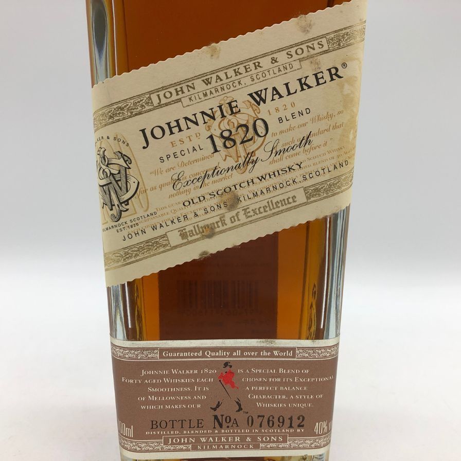 ジョニーウォーカー 1820 スペシャルブレンド コレクション 700ml 40