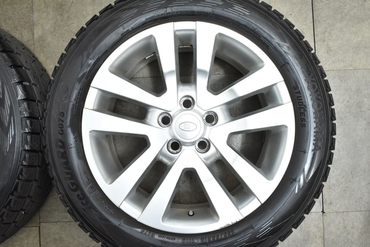 程度良好 ランドローバー ディスカバリー4 サイズ WSP ITALY 19 in 9 J 53 PCD 120 ヨコハマ アイスガード G 075 255 55 R 都市型 交換パーツ