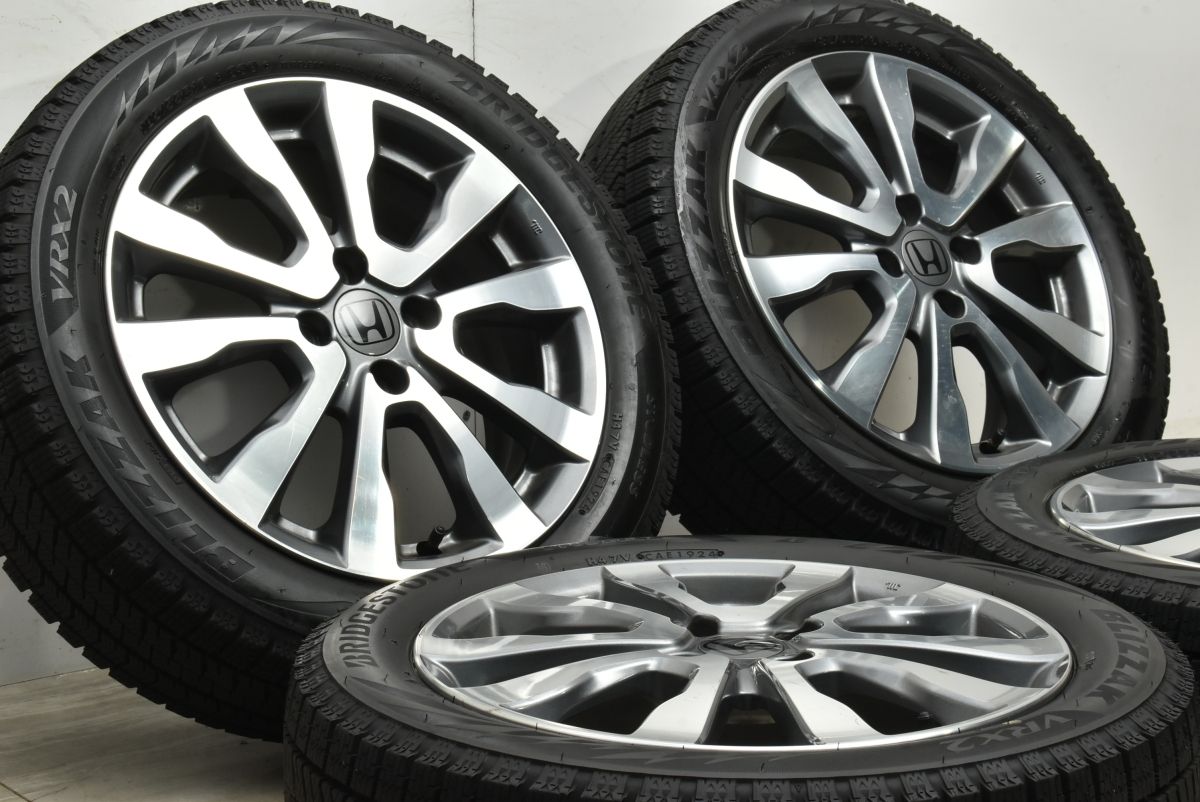 製 バリ溝 ホンダ フィット RS 後期 16 in 6 J 53 PCD 100 ブリヂストン ブリザック VRX 2 185 55 R インサイト シャトル