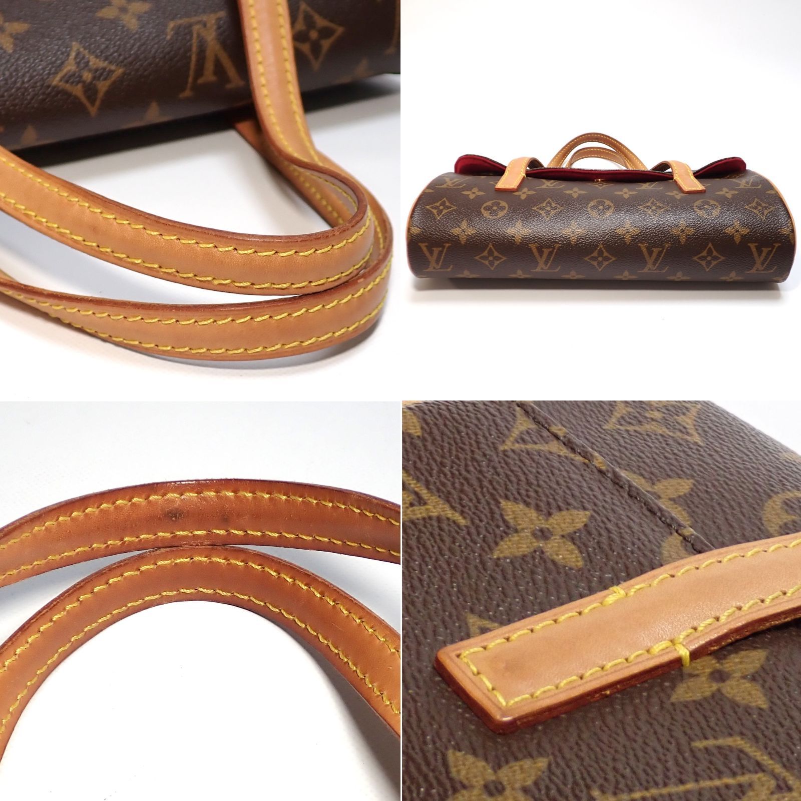 LOUIS VUITTON】ルイ・ヴィトン モノグラム ソナチネ ハンドバッグ