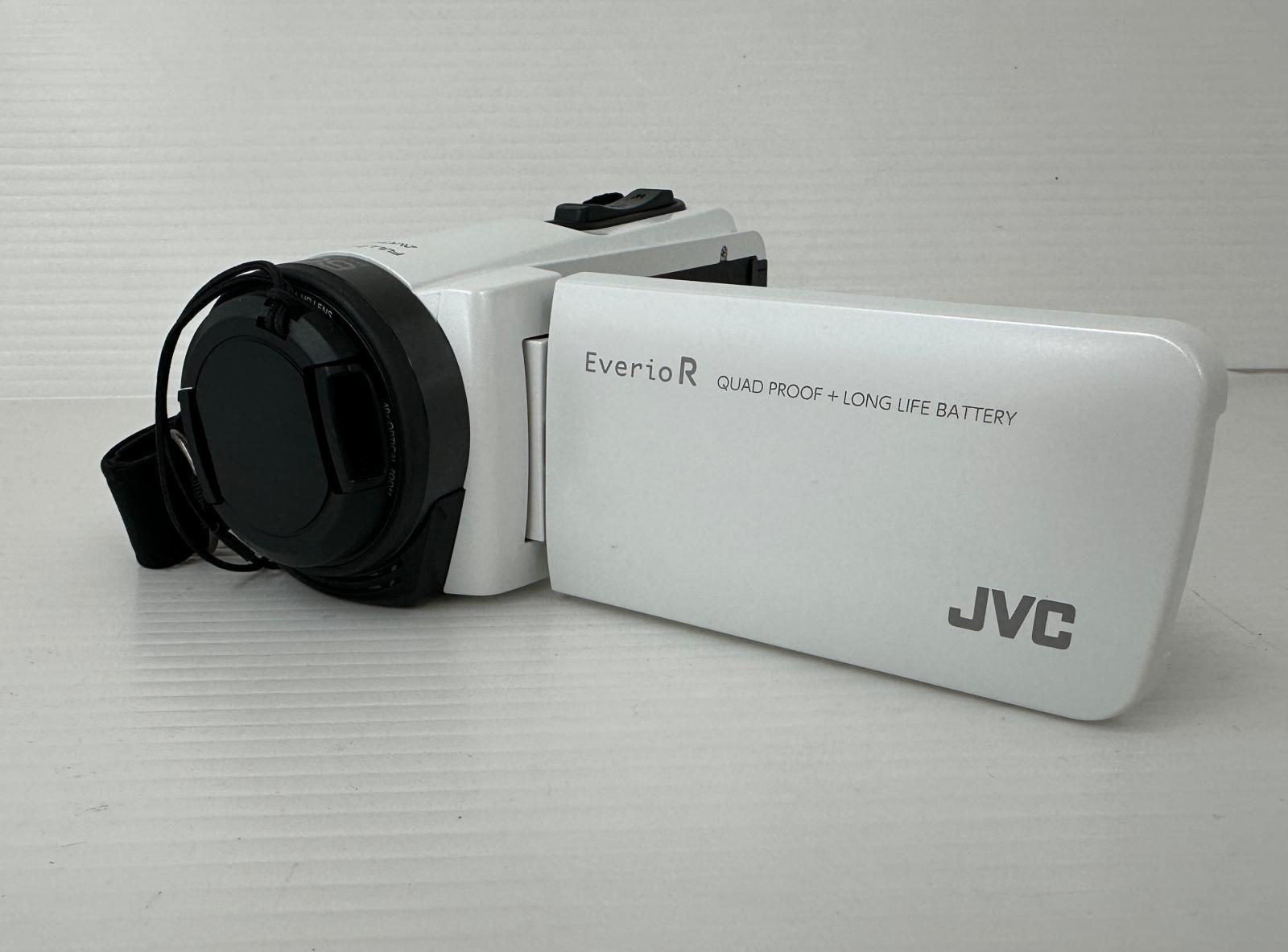 品 JVC ビデオカメラ GZ-R 470 2016年製 ホワイト 2512062