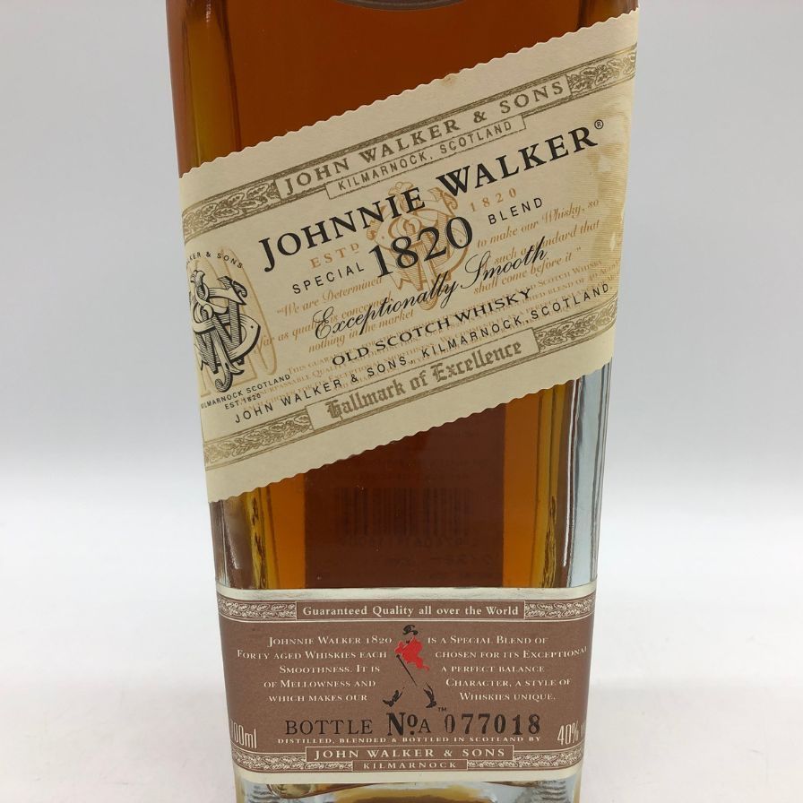 ジョニーウォーカー 1820 スペシャルブレンド 700ml 40%【X1】 - メルカリ