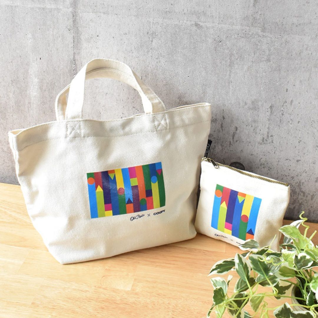 期間限定特別価格】文具女子博プロデュース トートバッグ Old Resta（オールドリスタ） ミニポーチ付き | あいうえお順キーワード,その他 |  ナガサワ文具センター公式オンラインショップ 文具女子博 OLD RESTA トートバッグ ポーチ