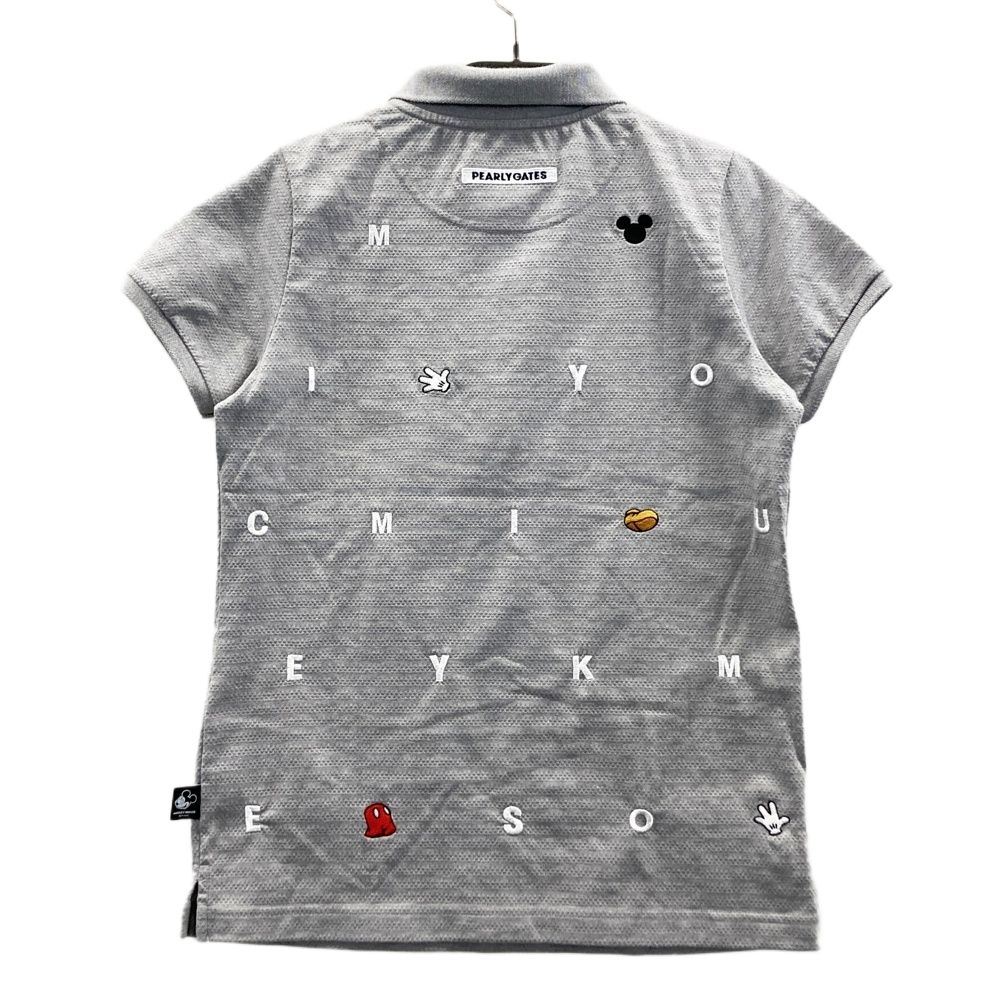 サイズ：0 PEARLY GATES パーリーゲイツ 半袖ポロシャツ ミッキー