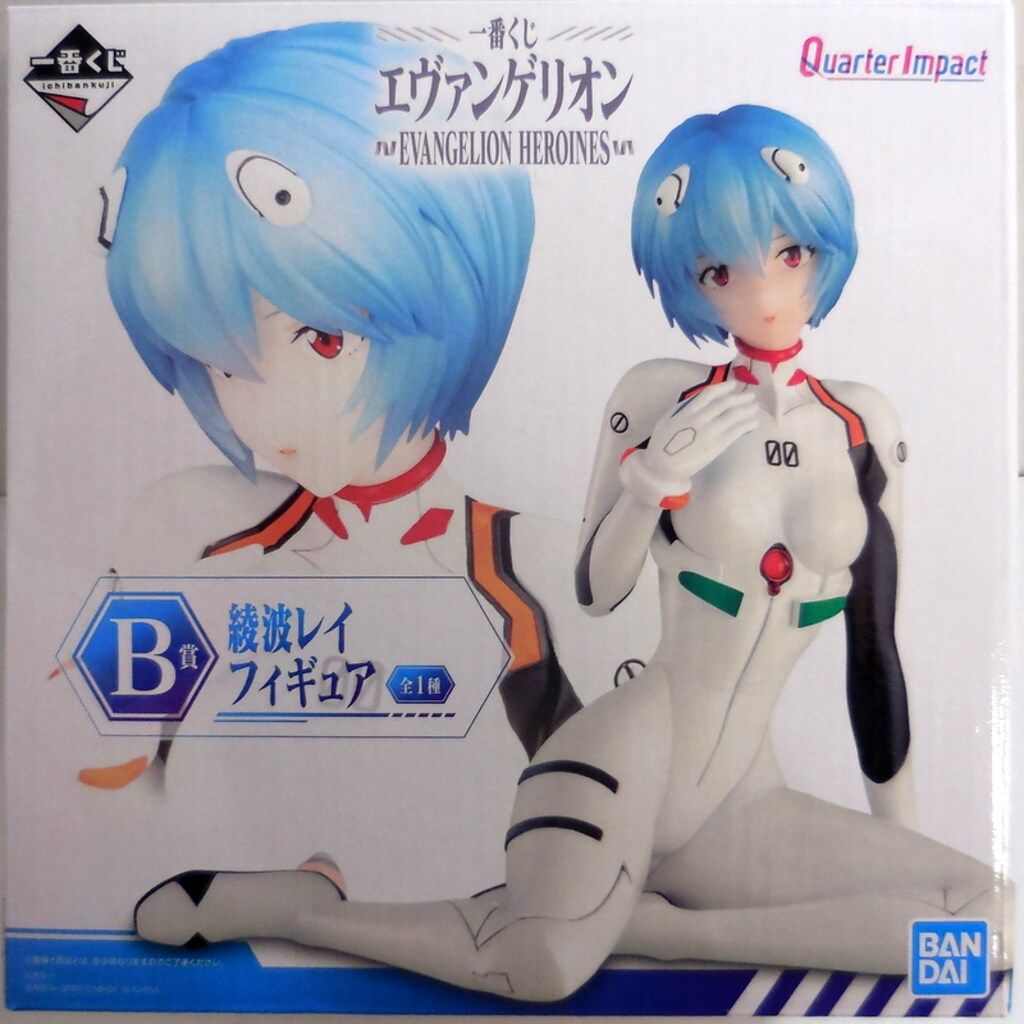 BANDAI SPIRITS 一番くじ エヴァンゲリオン EVANGELION HEROINES B賞 綾波レイ Quarter Impact